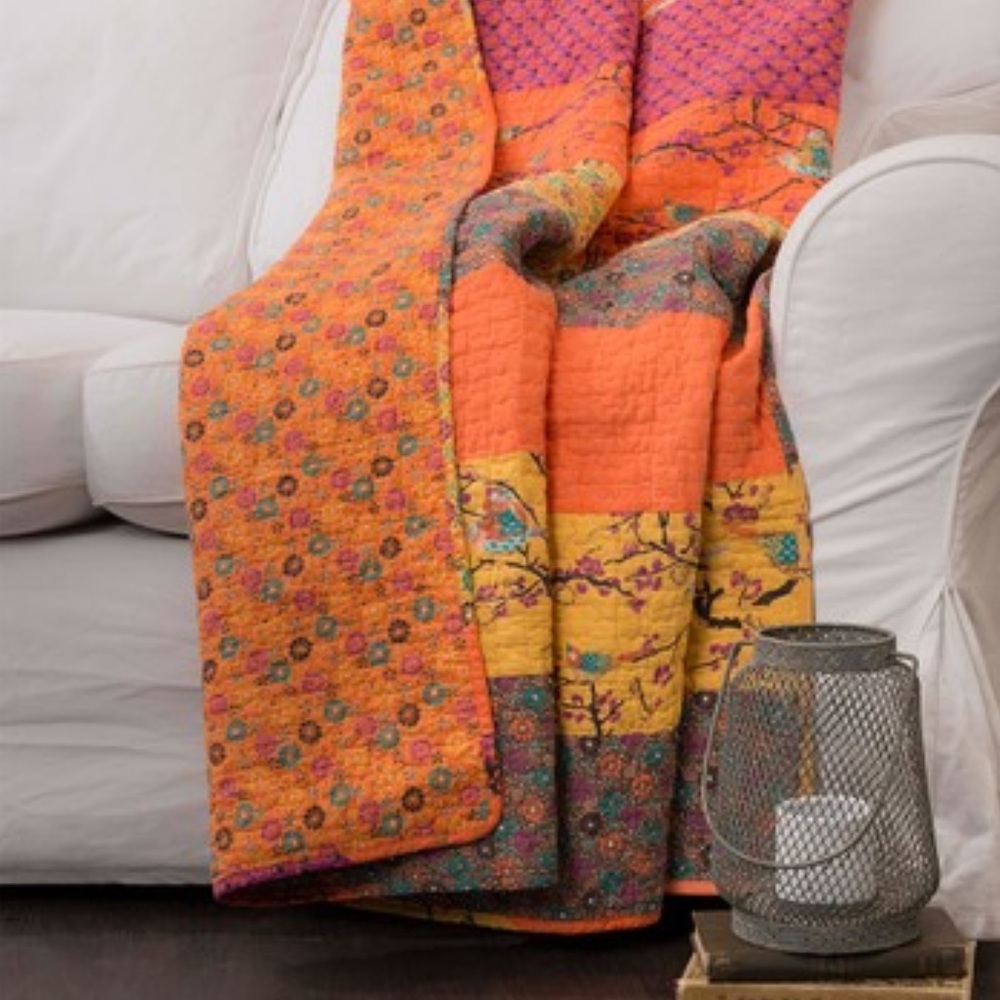 New Boho Throw blanket 50”x60” by Lush Décor